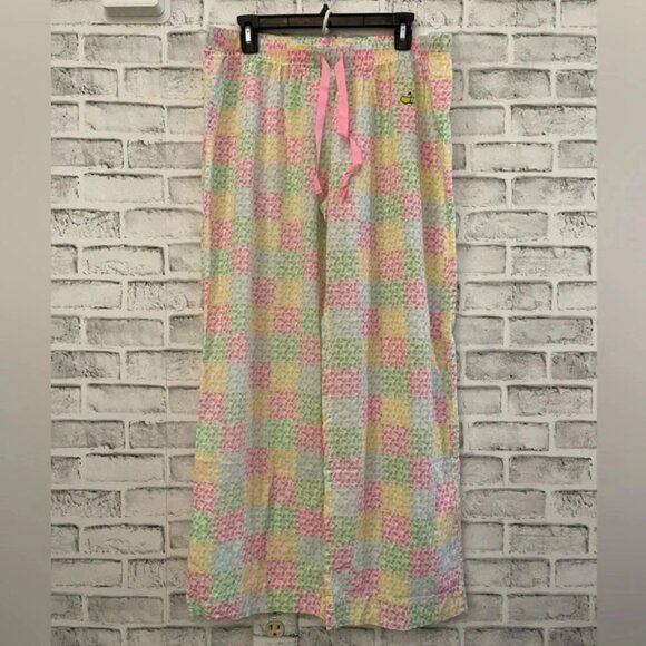 Women’s Masters Magnolia Lane multicolored pajama lounge pants Large - Picture 1 of 6